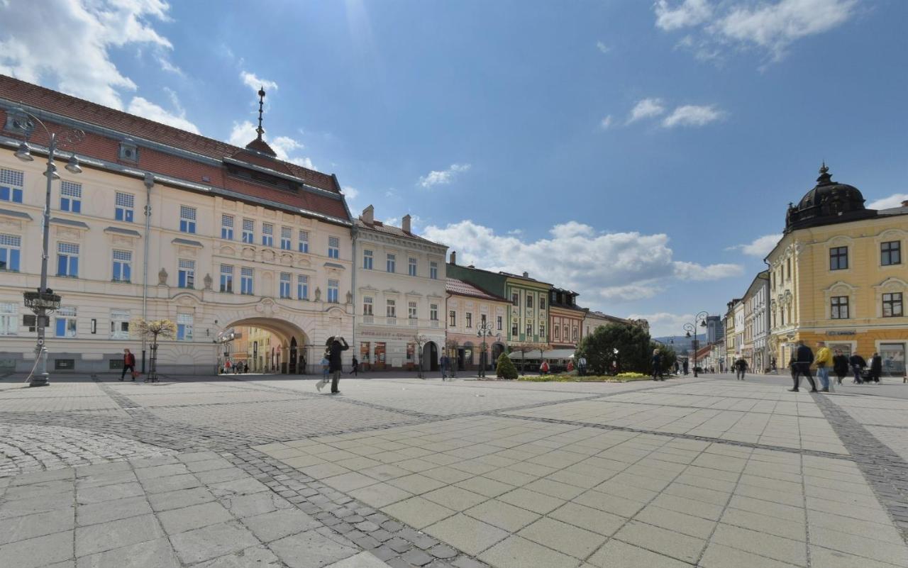 Big 75M2 Next To Opera Building In Direct Centrum, Air-Conditioned, Balcony, 24H Self Checking Banská Bystrica Exteriér fotografie